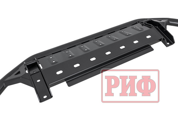 Бампер РИФ силовой передний Toyota Land Cruiser Prado 150 2017+ c защитой радиатора