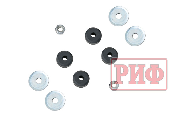 Демпфер РИФ рулевой "Арктика" ГАЗ Соболь 4x4 до 20 года, Nissan Patrol Y60/Y61 до 02/20 (шток-шток)