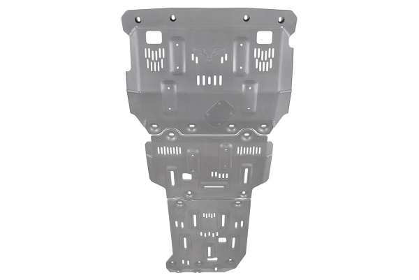 Защита Falcon радиатора, картера, РК, КПП для Haval H5 2.0T, дизель (2023+), алюминий, 8 мм