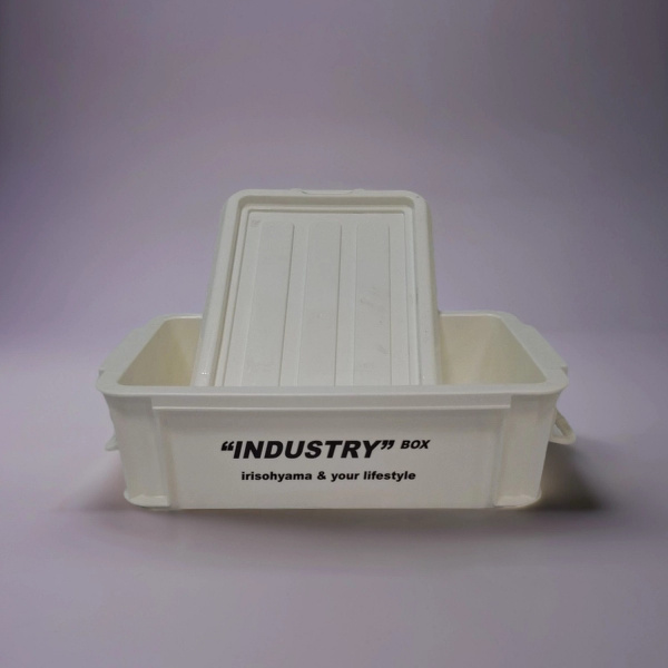 Контейнер IRIS для хранения, с крышкой, белый