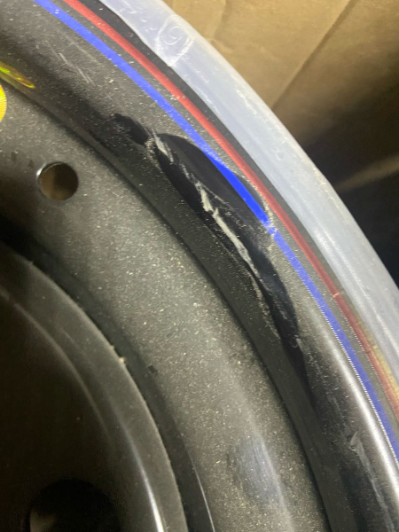 2 Диск усиленный Toyota Land Cruiser 100/105 стальной черный 5x150 8xR16 d113 ET-14 (уценка)