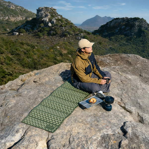 Коврик туристический Naturehike 185х56х2,3 см. IXPE, зеленый