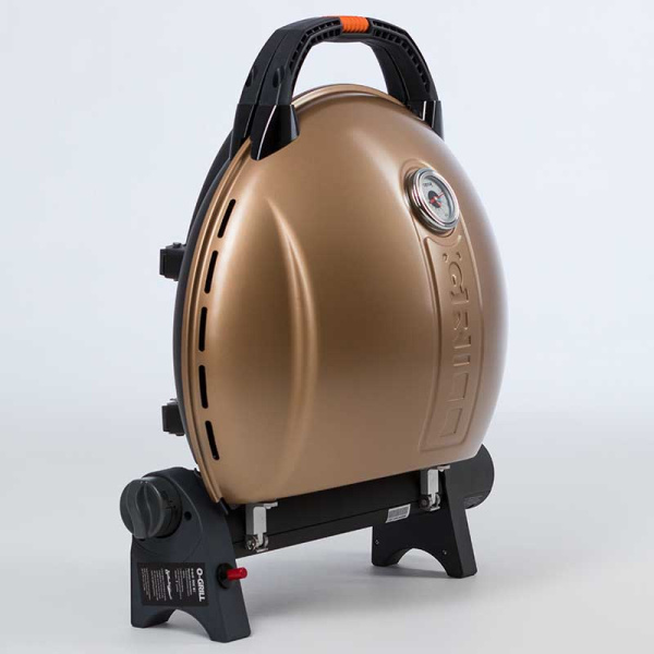 1 Гриль газовый O-GRILL 900МT bicolor черный-золотистый (в комплекте адаптер тип А)