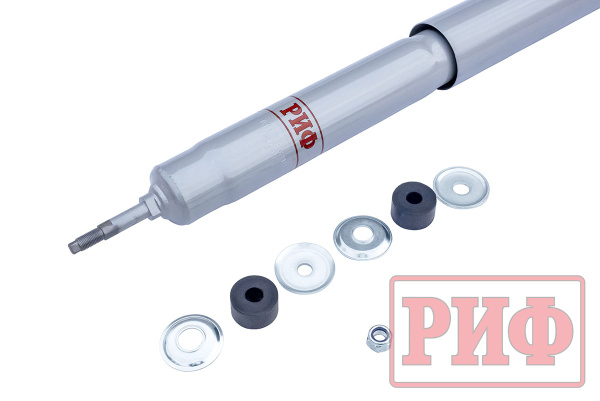 Амортизатор усиленный РИФ передний газовый Toyota Land Cruiser 80/105 лифт 50 мм