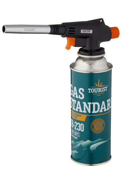 Резак газовый TOURIST FOCUS с пьезоподжигом, с соплом паяльного типа