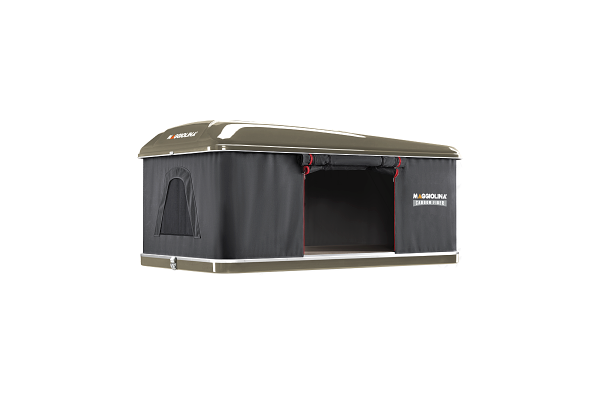 Палатка на крышу автомобиля AUTOHOME MAGGIOLINA CARBON FIBER SMALL, тент серый, лестница 215 мм Палатка на крышу автомобиля AUTOHOME MAGGIOLINA CARBON FIBER SMALL, тент серый, лестница 215 мм